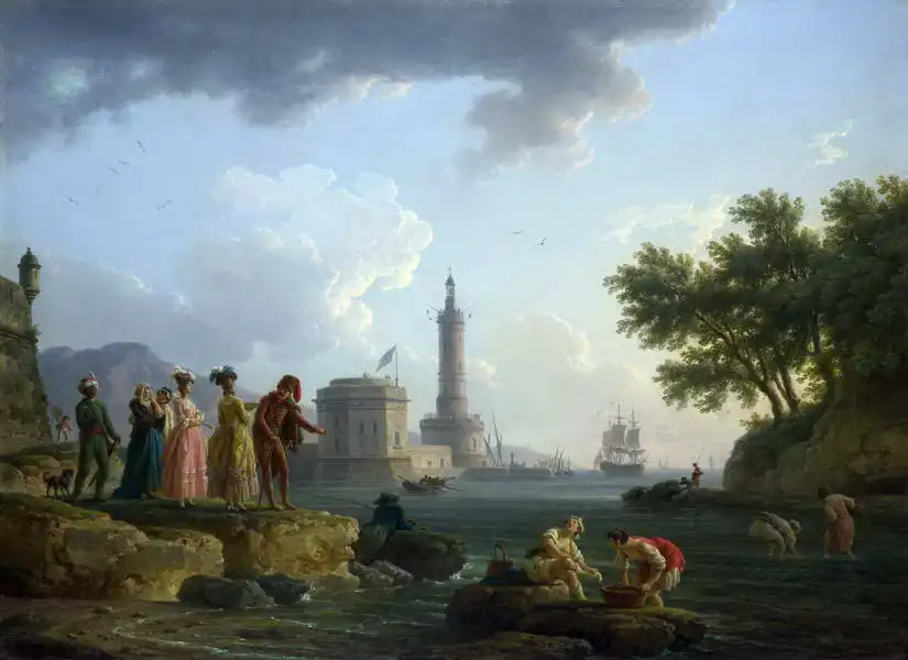 Vernet, Claude Joseph: Bord de mer