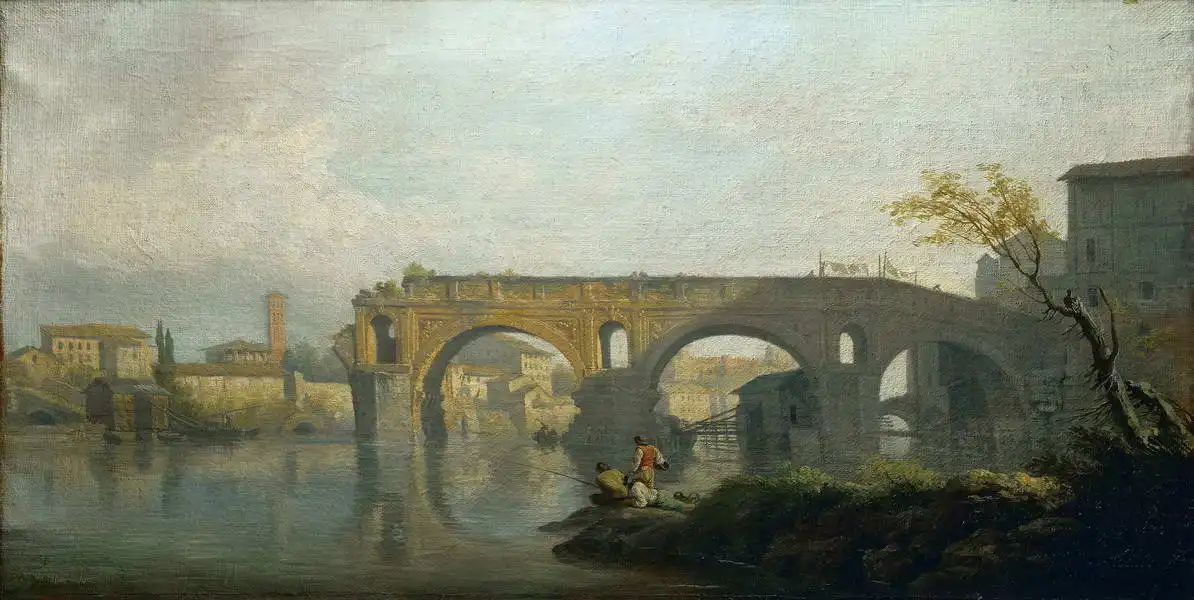 Vernet, Claude Joseph: Ponte Rotto in Rome