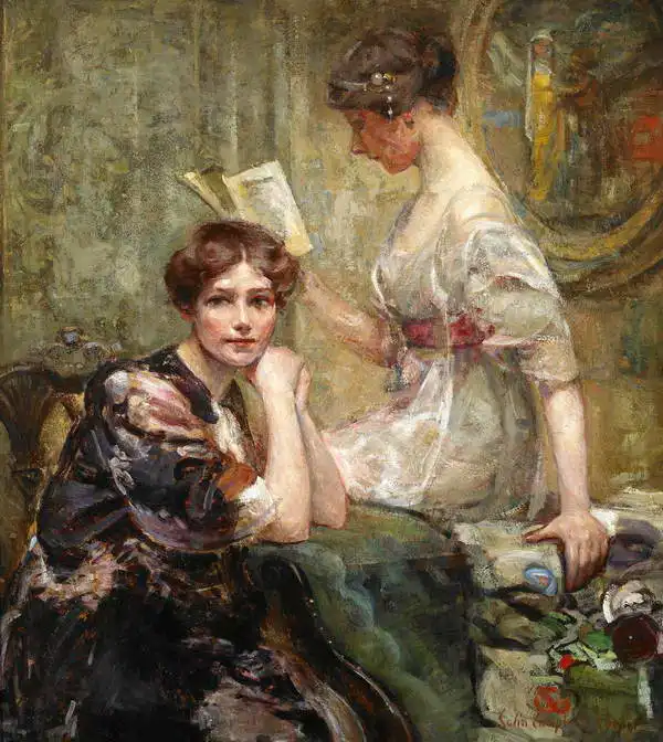 Cooper, Colin Campbell: Two women
