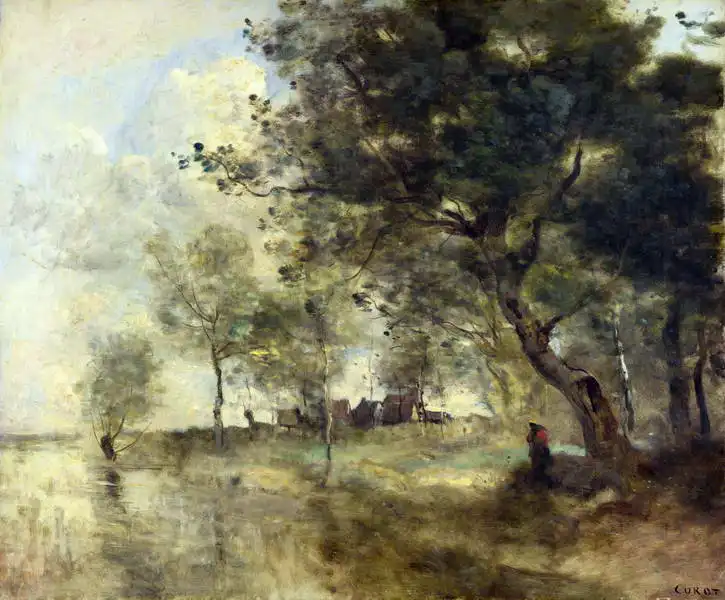 Corot, J. B. Camille: Flood