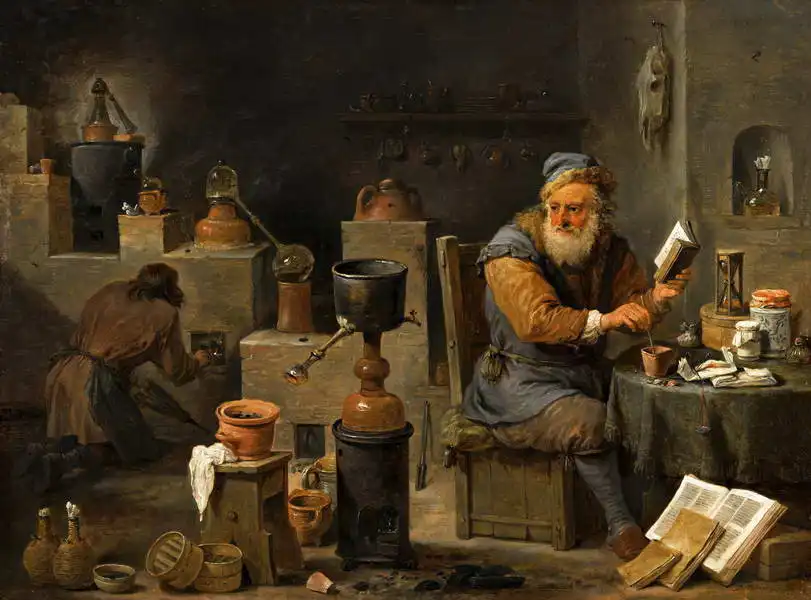 Teniers, David, the younger: Alchemist