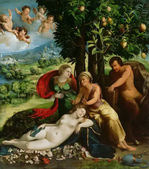 Dossi, Dosso: Scena mitologica