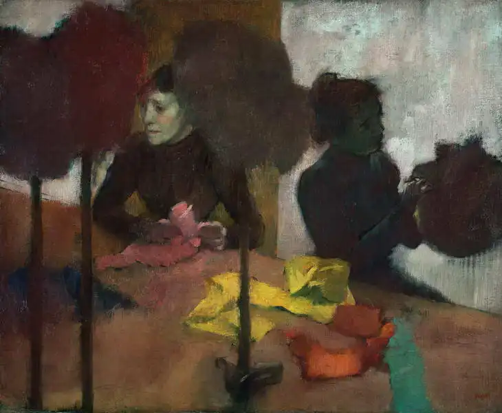Degas, Edgar: Chez la modiste