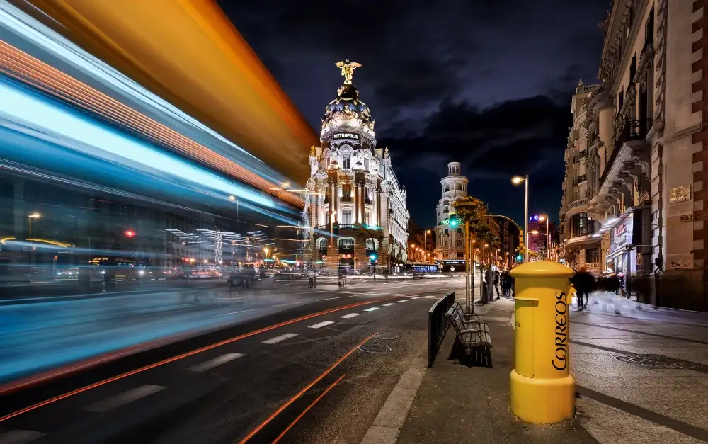 García, M. Jesús: Luci della città di Madrid III