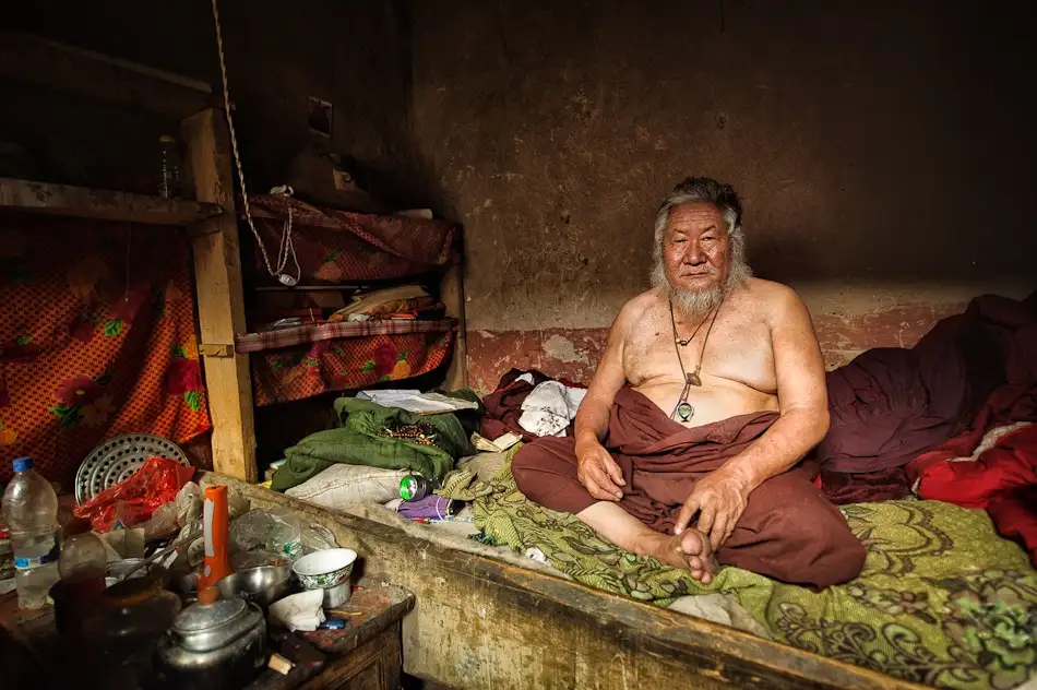 Marino, Nicolas: In retreat - The head lama