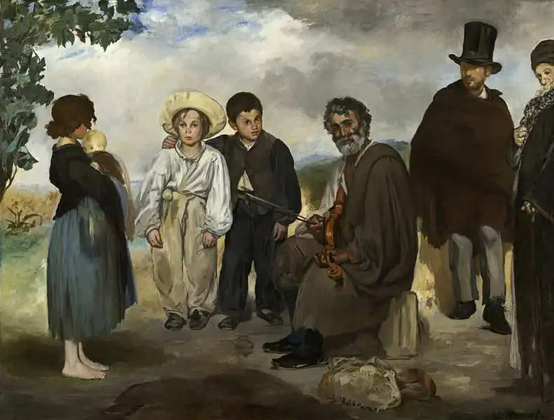 Manet, Edouard: Old musician