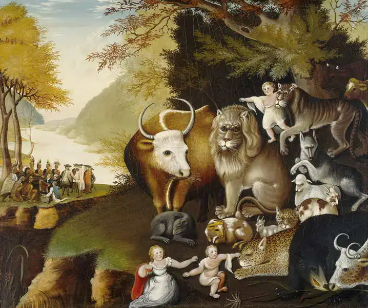Hicks, Edward: Peace in the kingdom