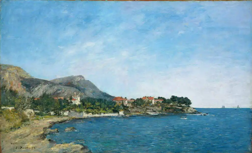 Boudin, Eugene Louis: Beaulieu, in the Bay of Fourmis