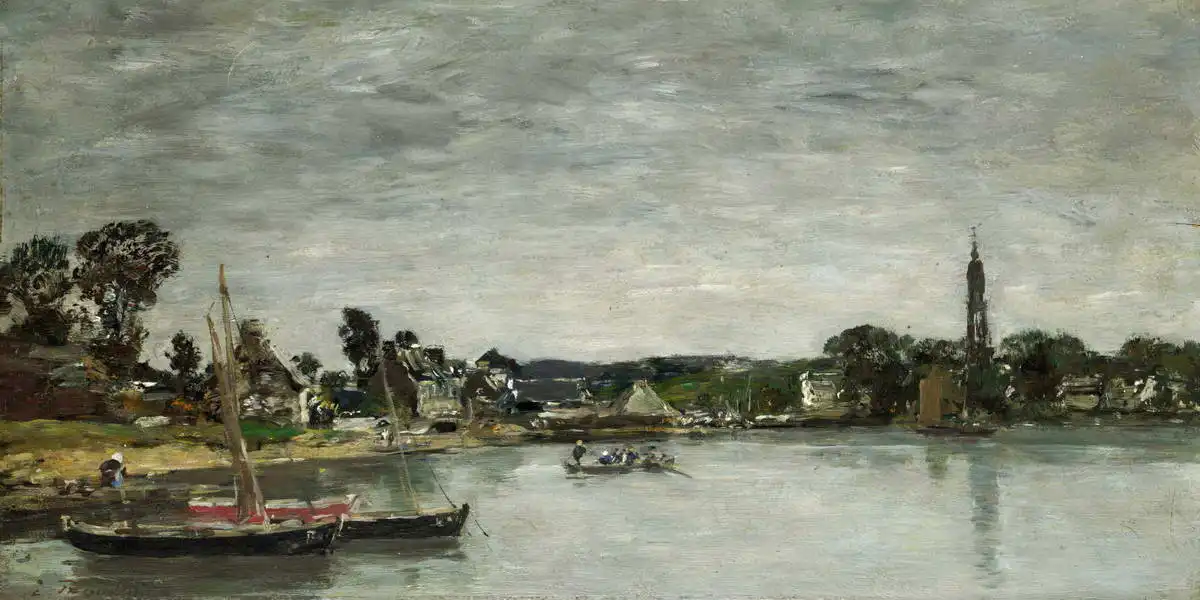 Boudin, Eugene Louis: Hopital Camfrout, Brittany