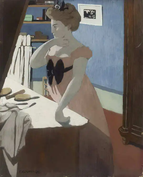 Vallotton, Félix: Misa at her dressing table