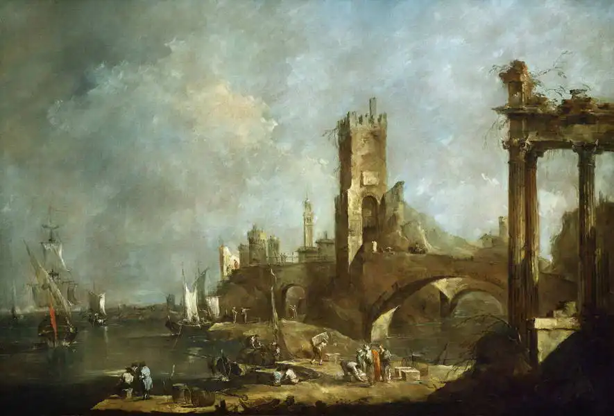 Guardi, Francesco: Caprice, port