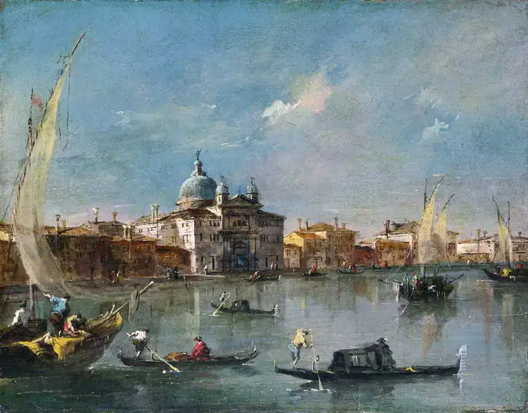 Guardi, Francesco: Giudecca Zitelle
