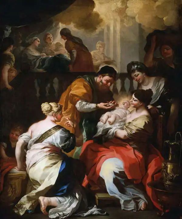 Solimena, Francesco: Nativity of the Virgin Mary