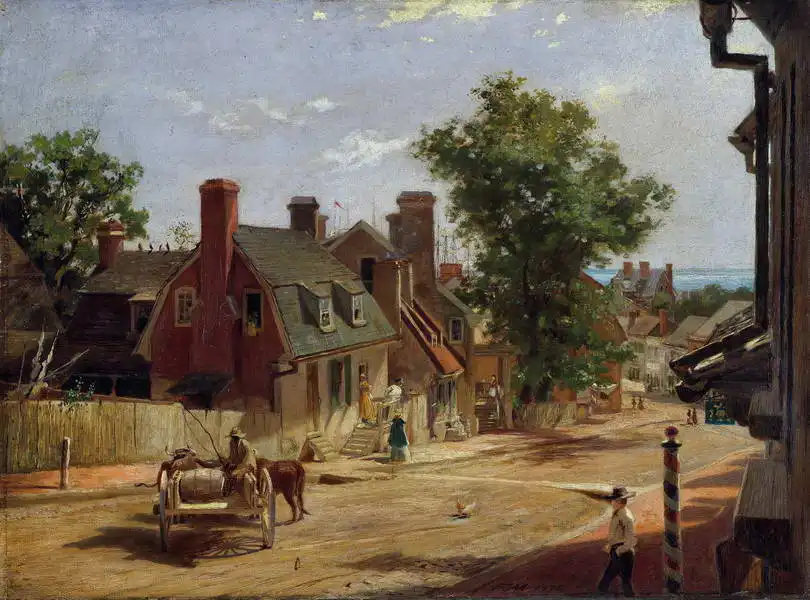 Mayer, Francis Blackwell: Old Annapolis, Francis Street
