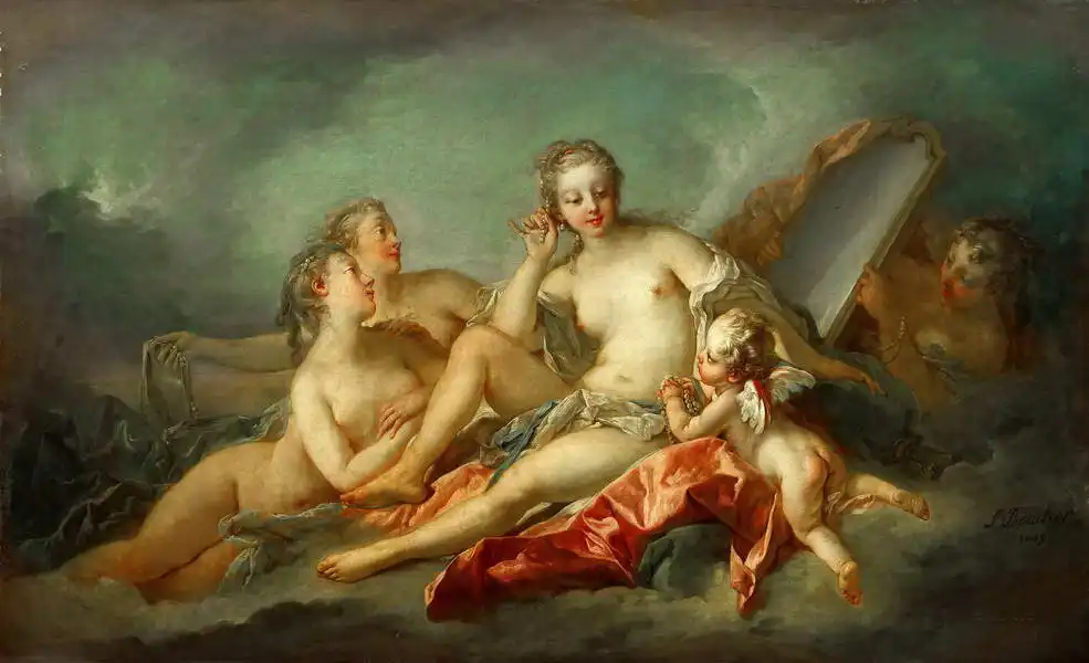 Boucher, Francois: Toilet of Venus
