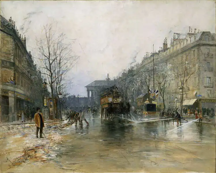 Boggs, Frank Myers: Paris street