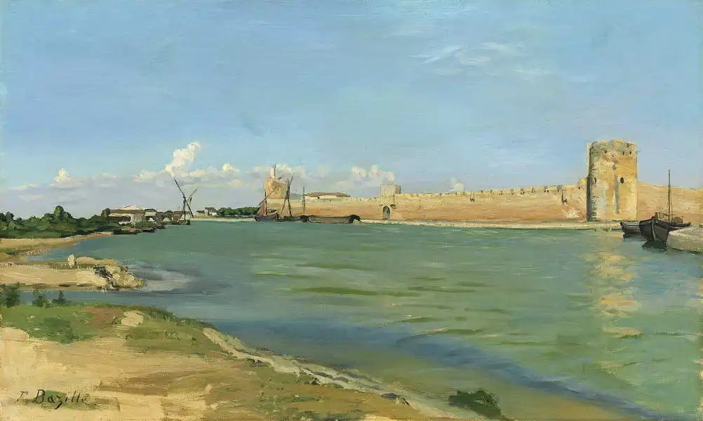 Bazille, Jean Frederic: Murs d