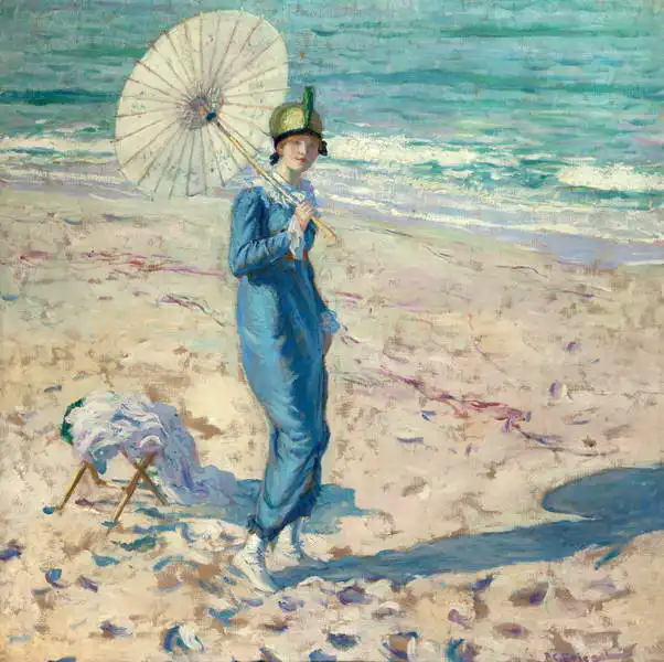 Frieseke, Frederick Carl: On the beach
