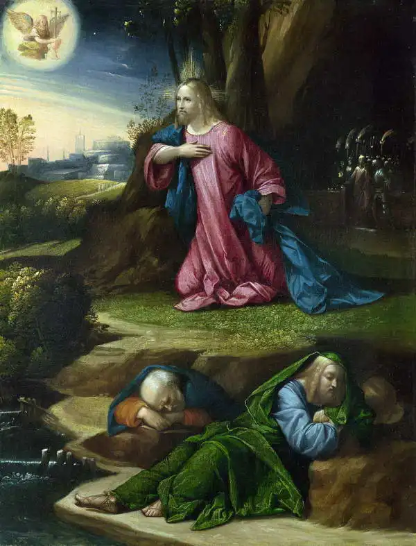 Tisi, Benvenuto: Agony in the Garden of Gethsemane