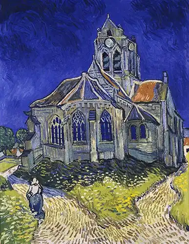Gogh, Vincent van: The Church at Auvers-sur-Oise