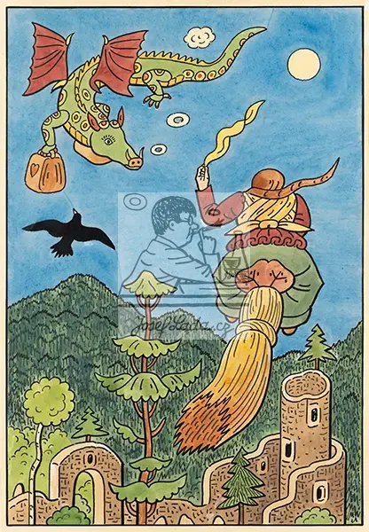 Lada, Josef: Contes Espièges - Chapitre du Petit Royaume Pauvre: Ce qui se passait pendant ce temps à la maison et dans la forêt 1946