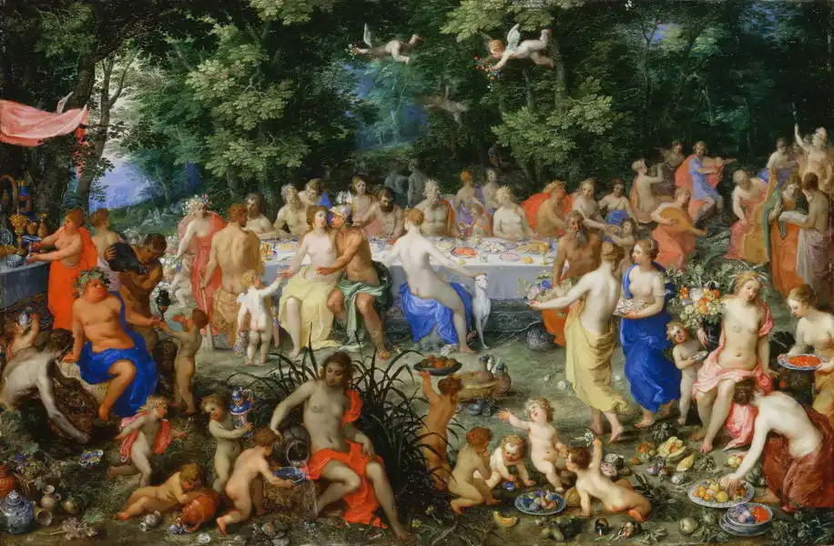 Balen, Hendrik van: Feast of the gods