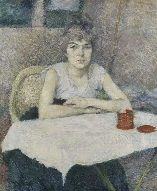 Toulouse-Lautrec, H.: The young woman at the desk