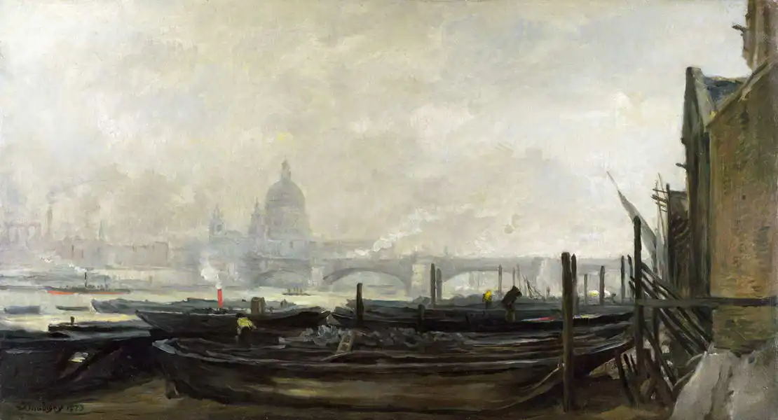 Daubigny, Charles-Francois: St. Paul from Surrey