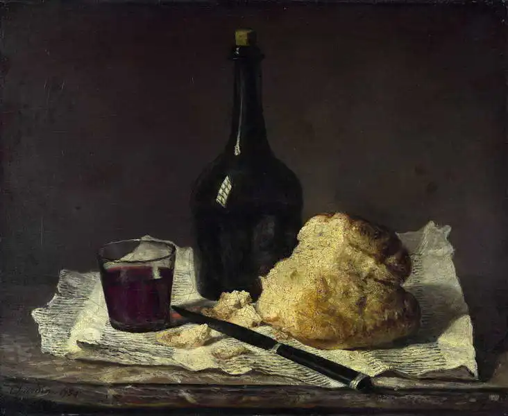 Chardin, Jean-Siméon: Still life with a...