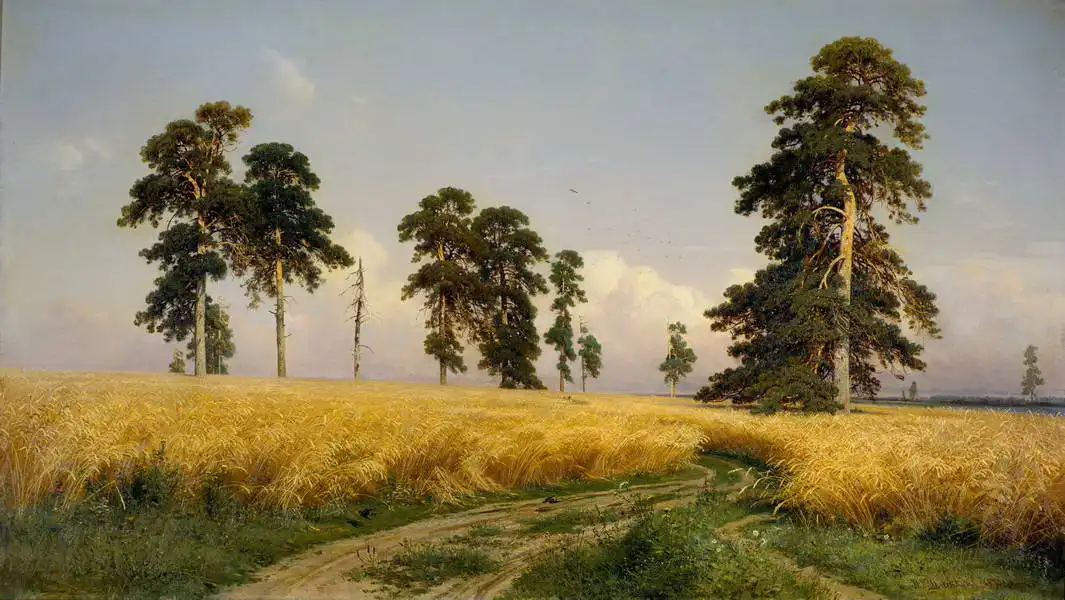 Shishkin, Ivan: Wheat field