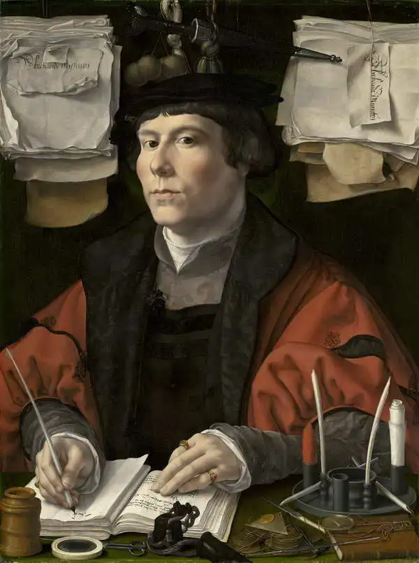 Gossaert, Jan: Portrait of a merchant