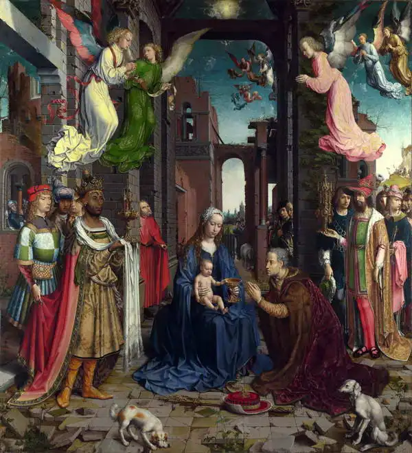 Gossaert, Jan: Adoration of the Magi