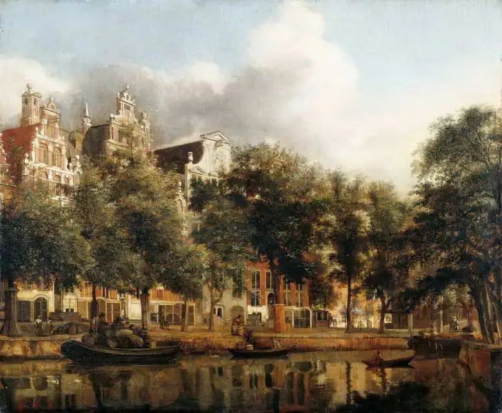 Heyden, Jan van der: Herengracht in Amsterdam