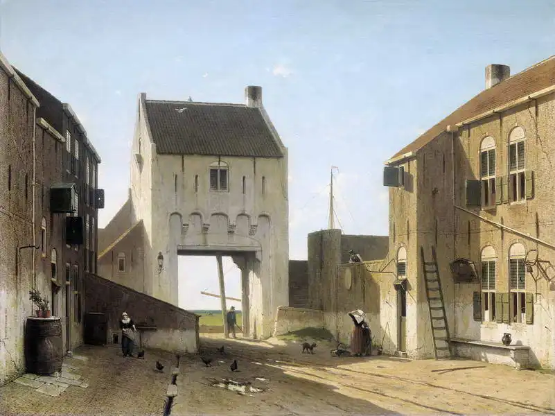 Weissenbruch, Jan: Porte de Leerdam