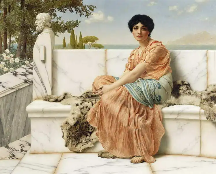 Godward, John William: Reverie
