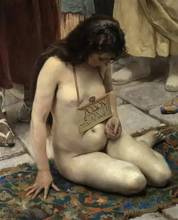 Aranda, José Jiménez: Female slave