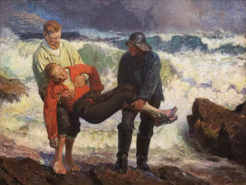 Tuxen, Laurits: Exaltation drowned