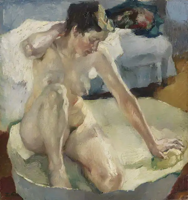 Putz, Leo: In the bath