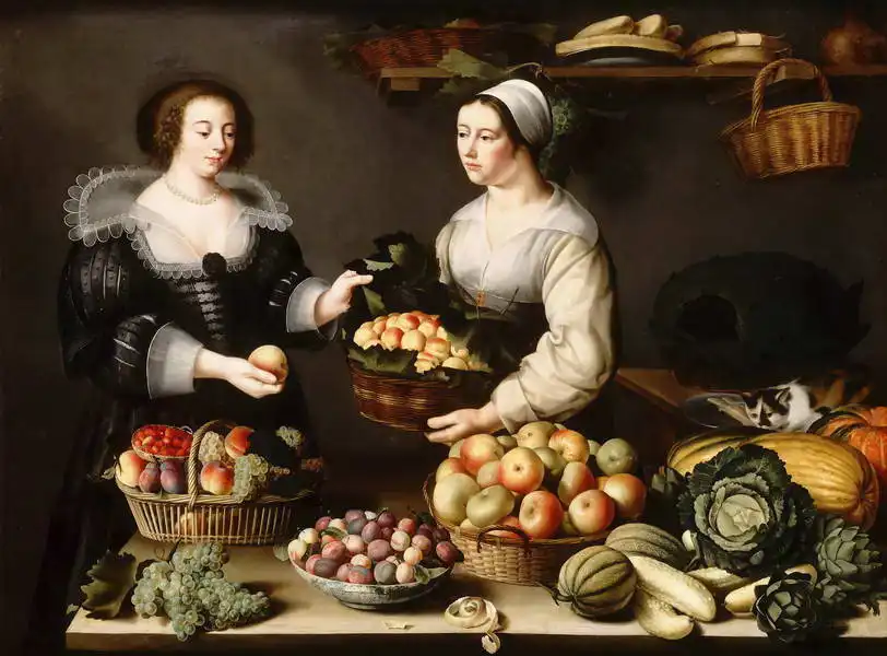 Moillon, Louise: Fruit and vegetable seller