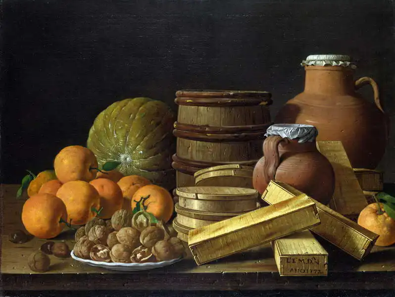 Meléndez, Luis: Still Life with O...