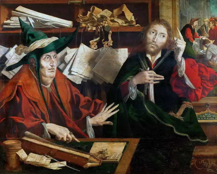 Reymerswaele, Marinus van: Parable of the unfaithful servant