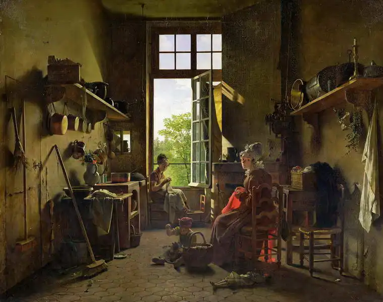 Drolling, Martin: In the kitchen