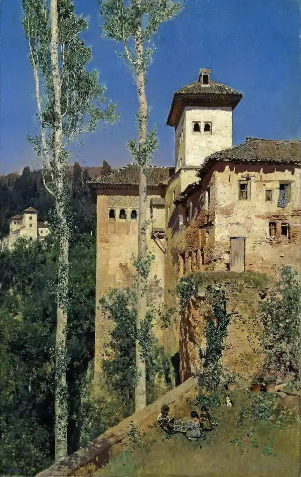 Ortega, Martin Rico: Ladies Tower at the Alhambra