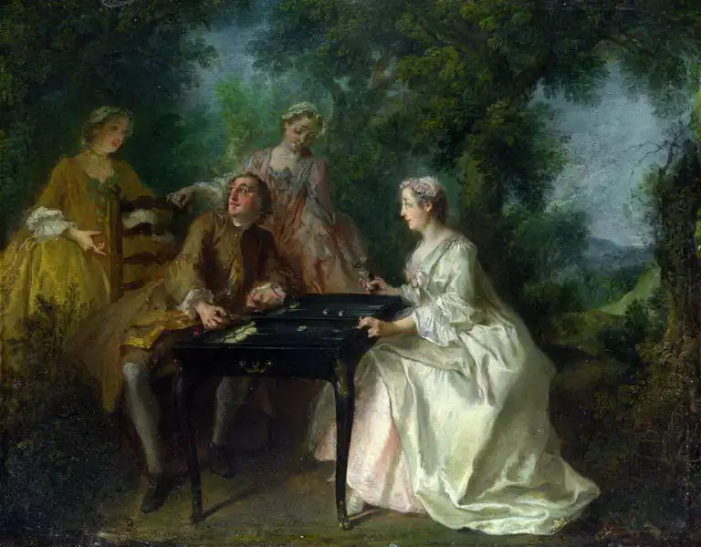 Lancret, Nicolas: Four times of the day - afternoon