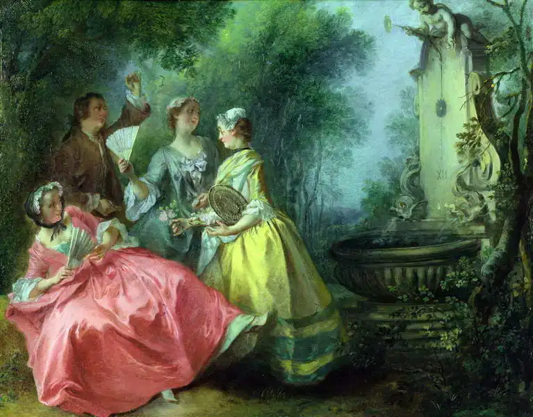 Lancret, Nicolas: Four times of the day - noon