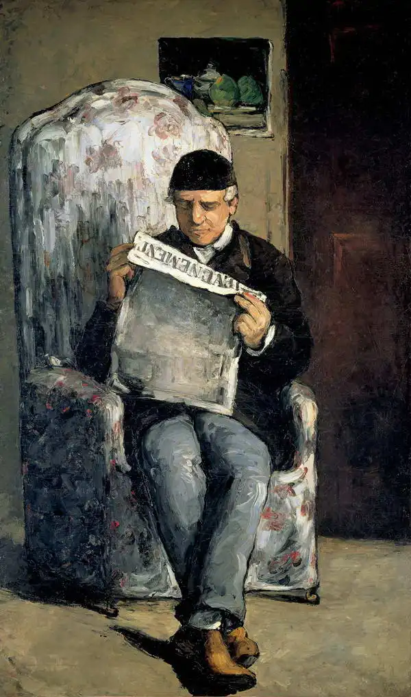 Cézanne, Paul: Le père de Cézanne