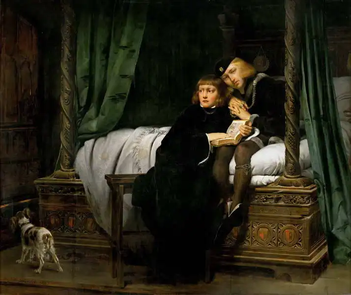 Delaroche, Paul: Death son of King Edward in the Tower