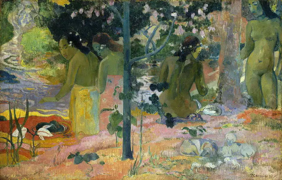 Gauguin, Paul: Bathing