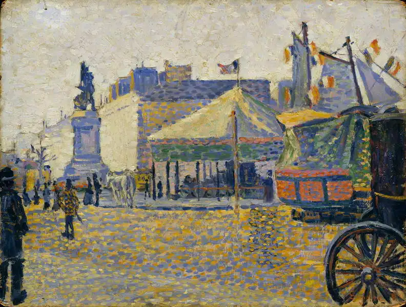 Signac, Paul: Piazza di Clichy
