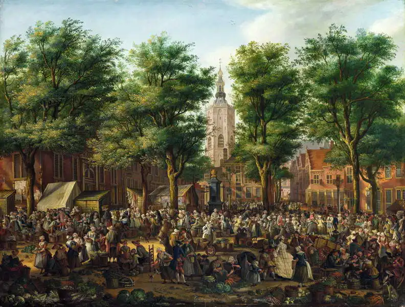 La Fargue, Paulus Constantin: Grote Markt in The Hague